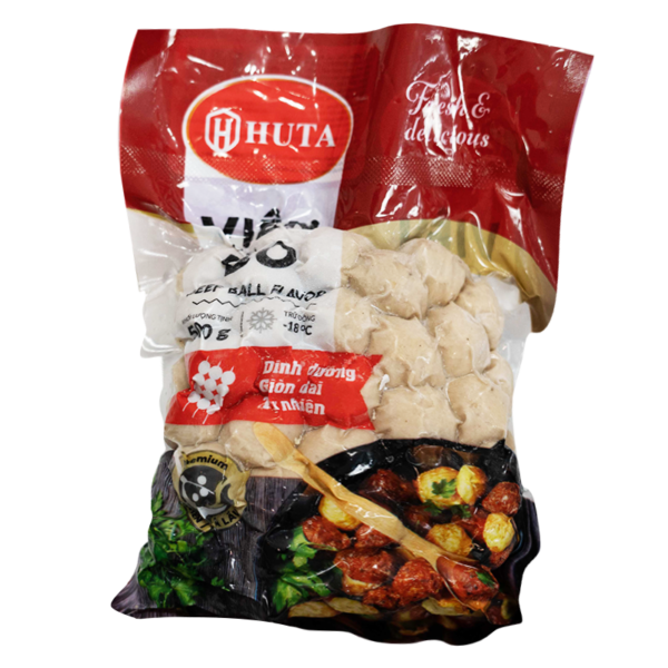 viên bò huta 500g